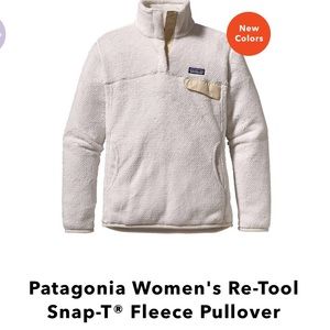 Patagonia Re-Tool Snap T Pullover fleece